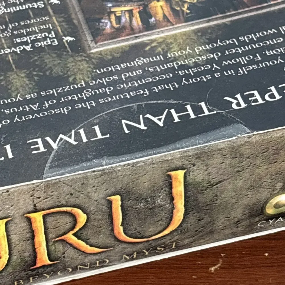 Uru: Ages Beyond Myst (PC, 2003) BRAND NEW FACTORY SEALED BIG BOX